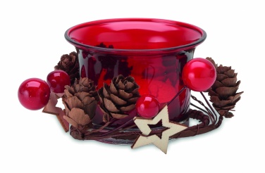 Logotrade promotional giveaway picture of: Christmas candle holder